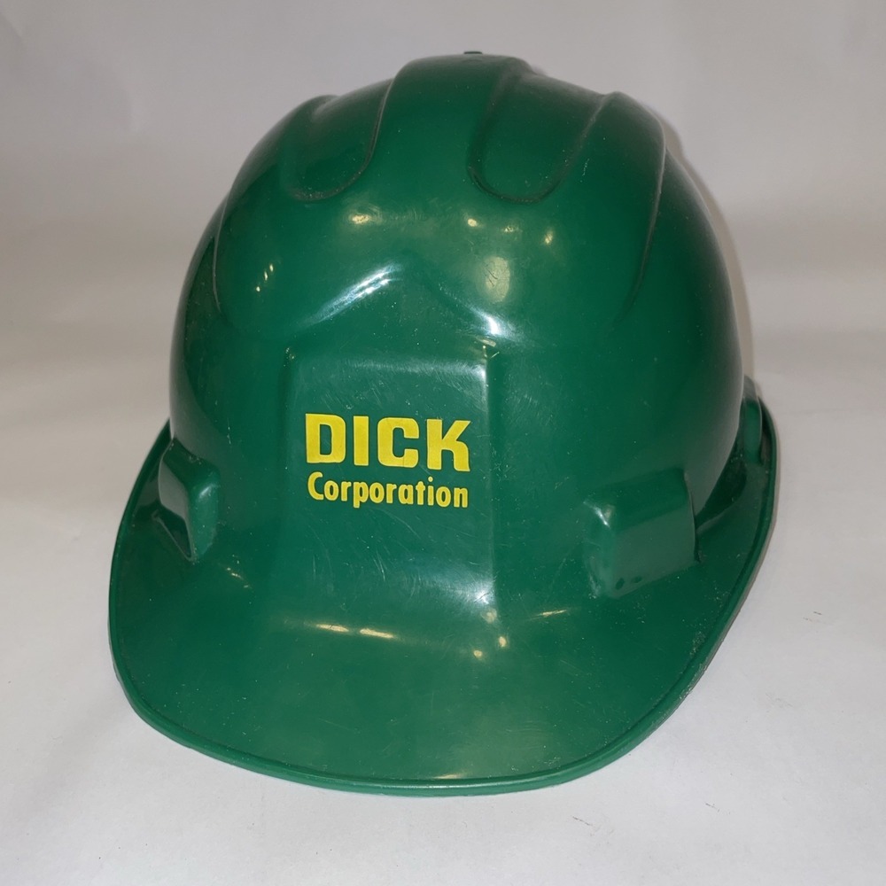 RARE VINTAGE GENTEX CORPORATION MOD 105 GREEN HARD HAT HELMET NEW YORK  AVIATION